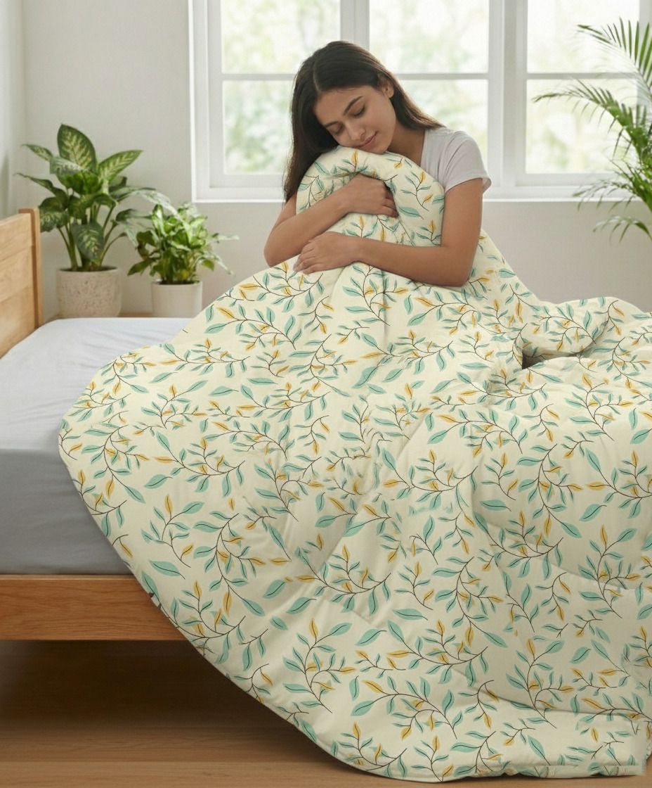 Valencia Comforter Soft Ivory Yellow