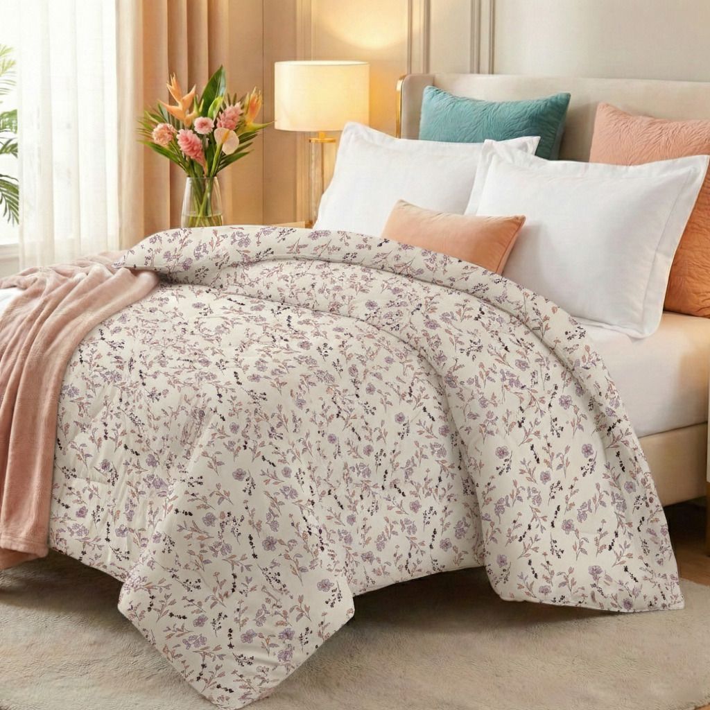 Valencia Comforter Beige Multicolor