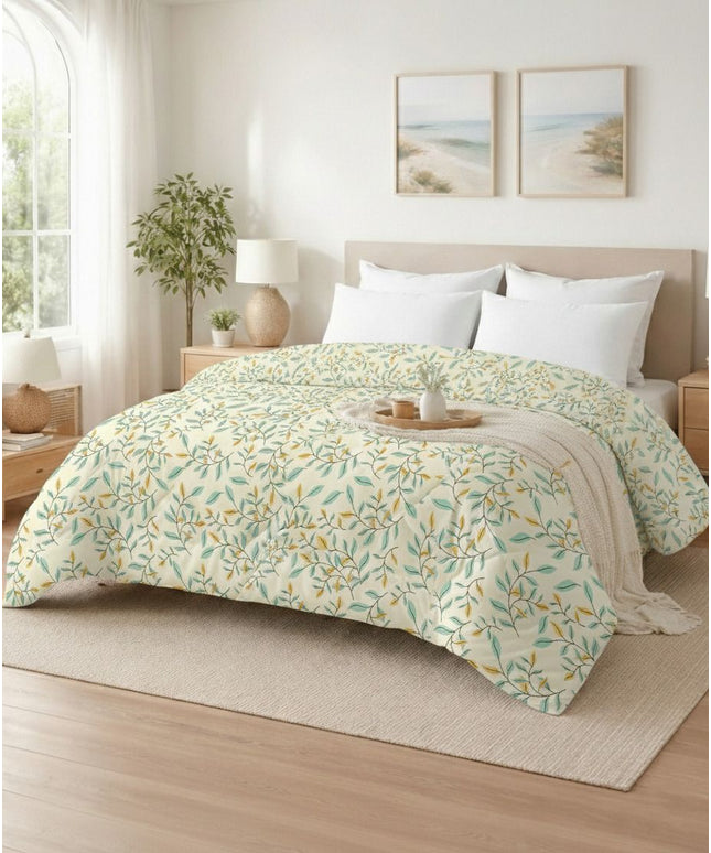 Valencia Comforter Soft Ivory Yellow