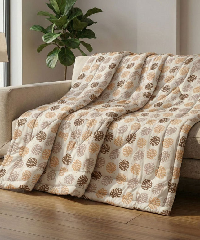Valencia Comforter Beige Brown