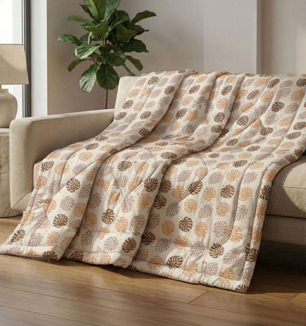 Valencia Comforter Beige Brown