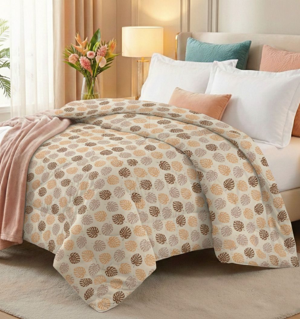 Valencia Comforter Beige Brown