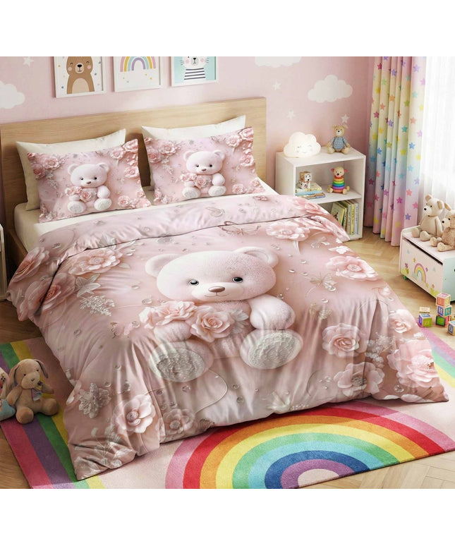 7D Pixel Adventure Flatsheet Baby Pink