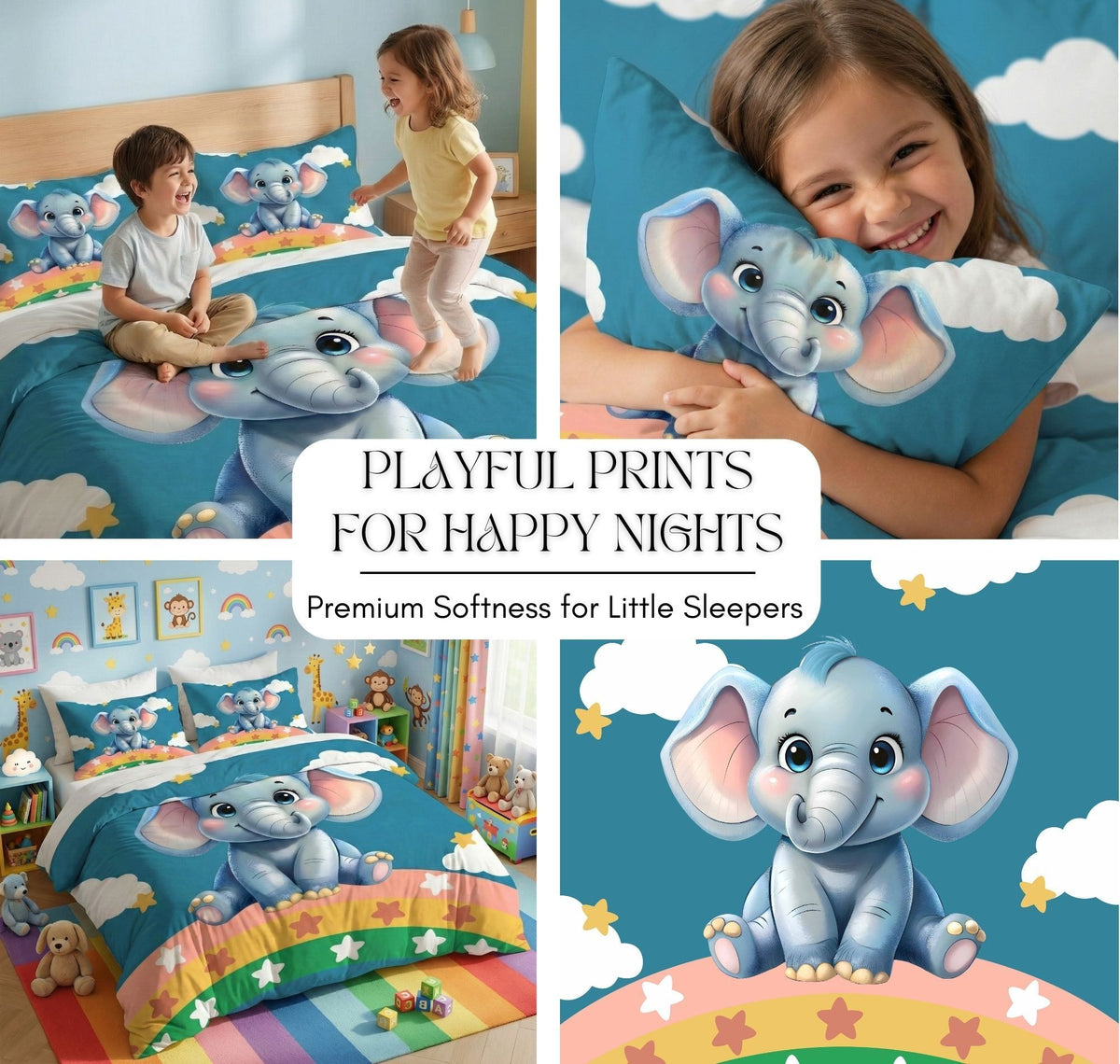7D Pixel Adventure Flatsheet Light Blue