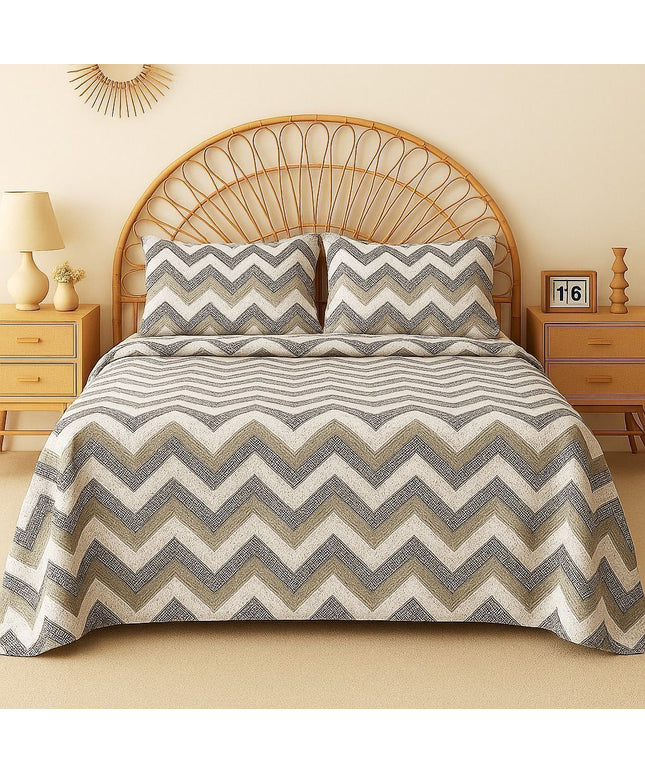 Urban Flat Bedsheet White Black