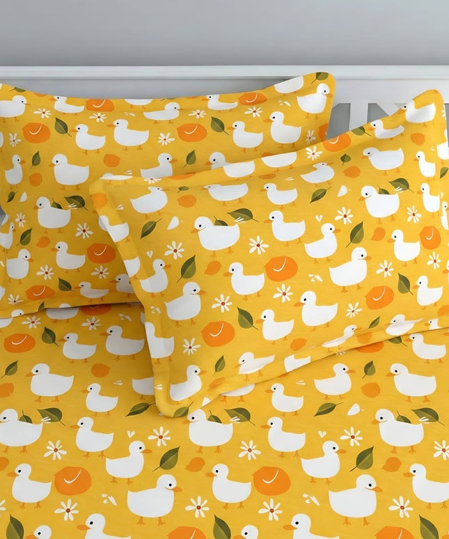 Kidzzy Flat Bedsheet Yellow