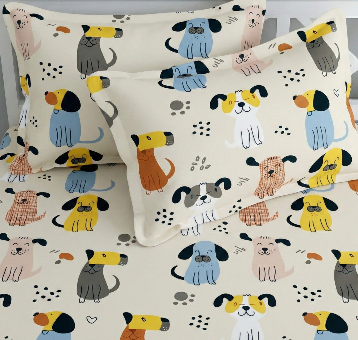 Kidzzy Flat Bedsheet Beige Yellow