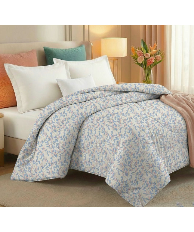 Prime Comforter Off White Blue