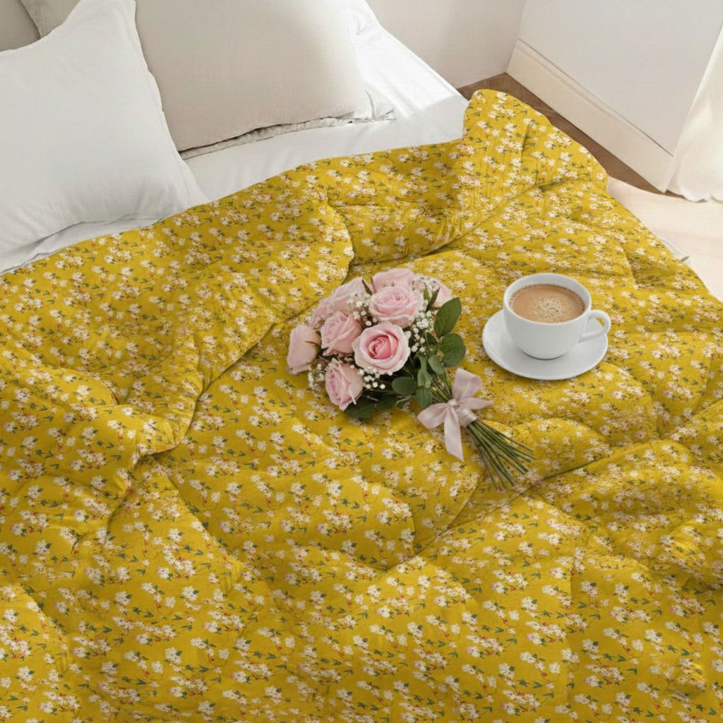 Prime Comforter Yellow White