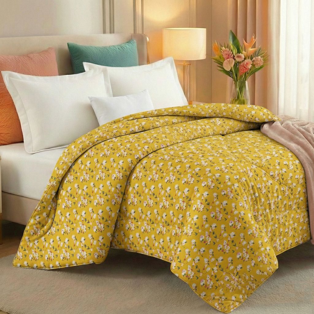 Prime Comforter Yellow White