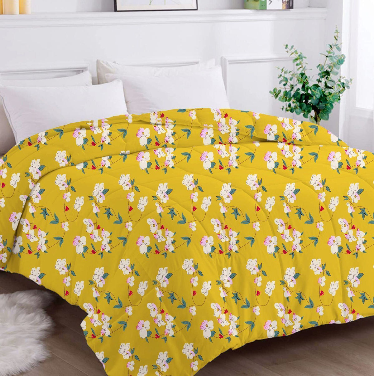 Prime Comforter Yellow White