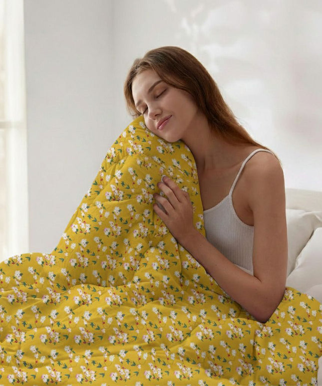 Prime Comforter Yellow White