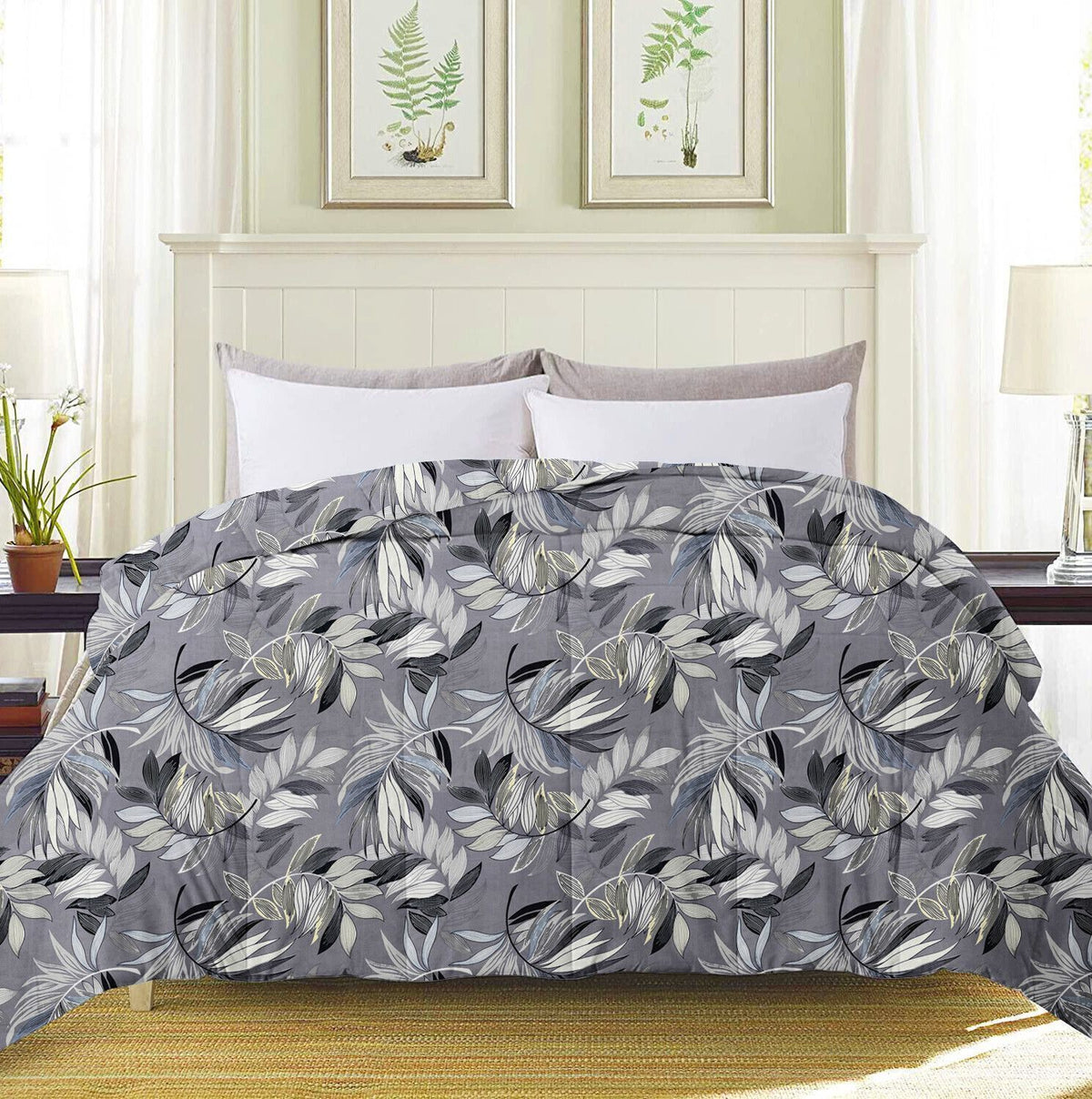 Prime Comforter Grey Black