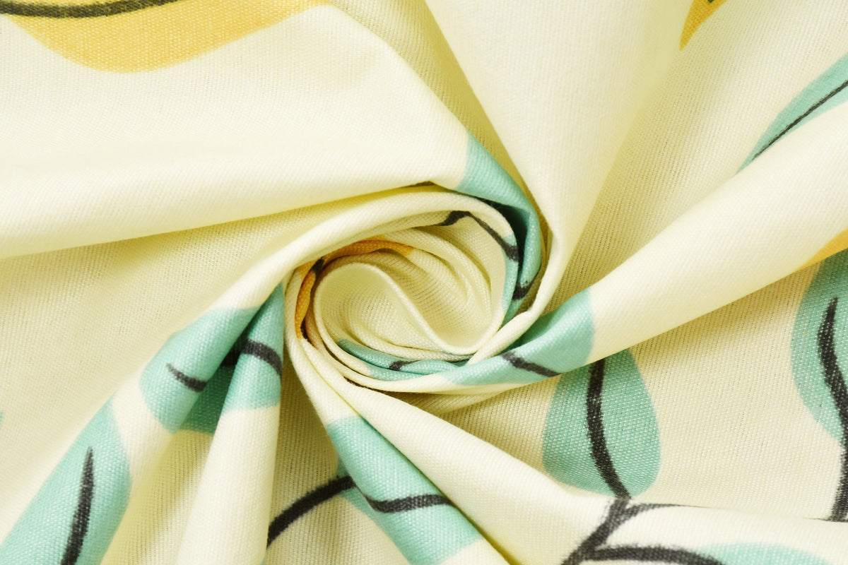 Velencia Flat Bedsheet Ivory Yellow