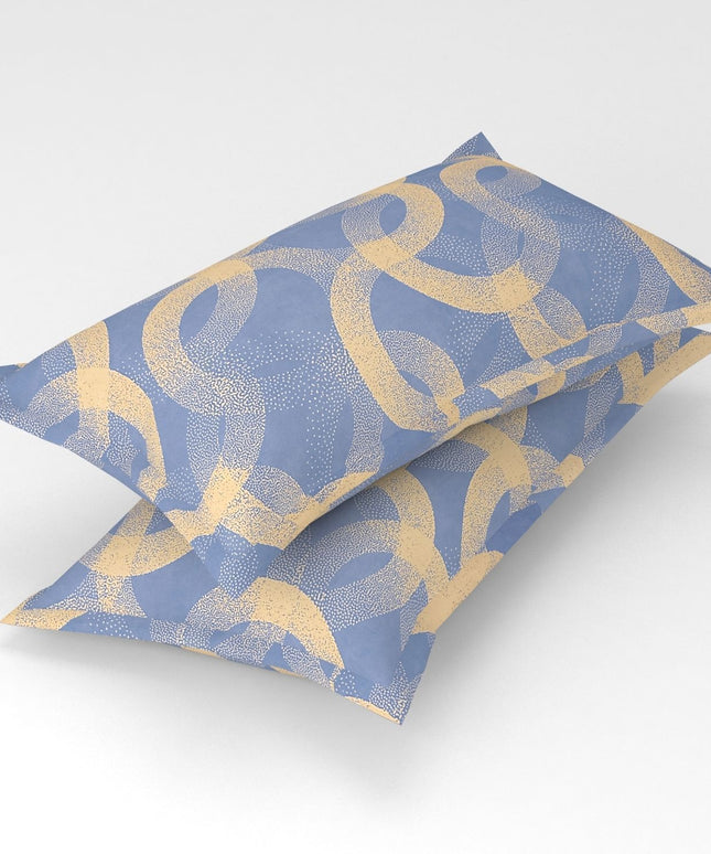 Velencia Flat Bedsheet Light Blue Beige