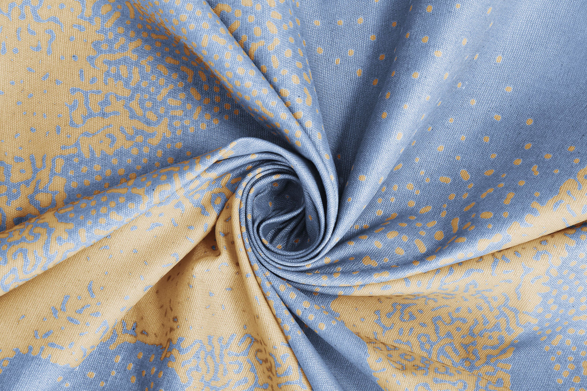 Velencia Flat Bedsheet Light Blue Beige