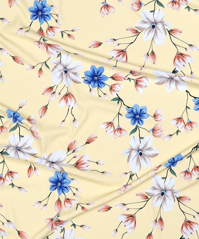 Velencia Flat Bedsheet Beige Blue