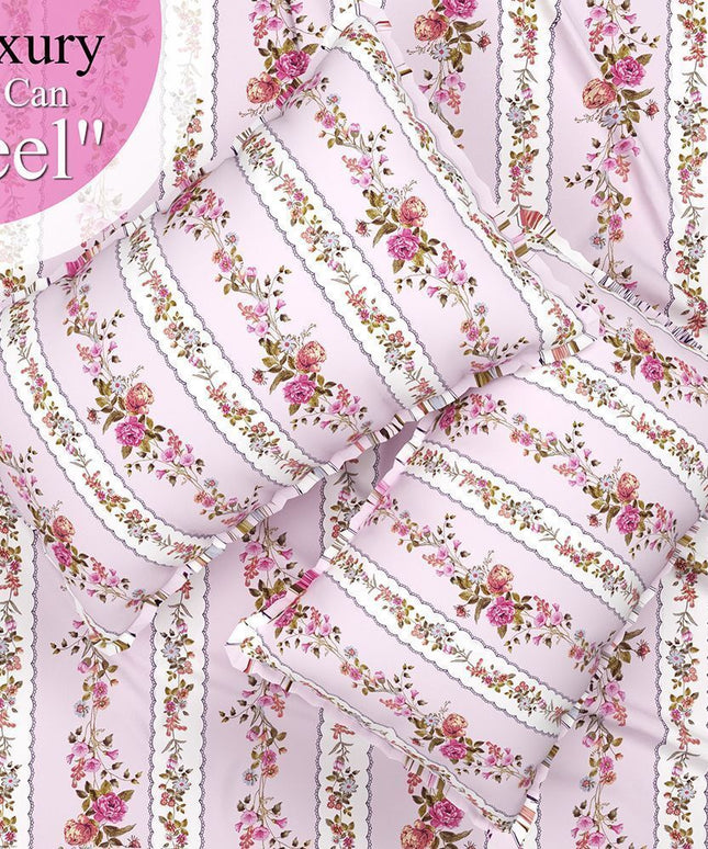 Velencia Flat Bedsheet Baby Pink