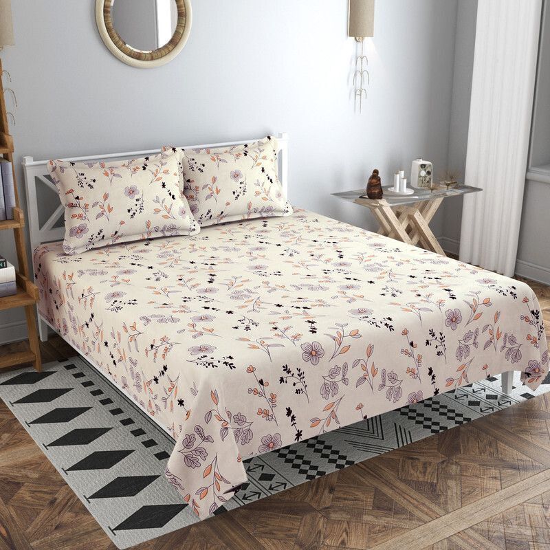 Velencia Flat Bedsheet Beige Light Brown