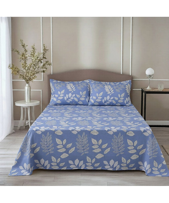 Prime Flat Bedsheet Light Blue Grey