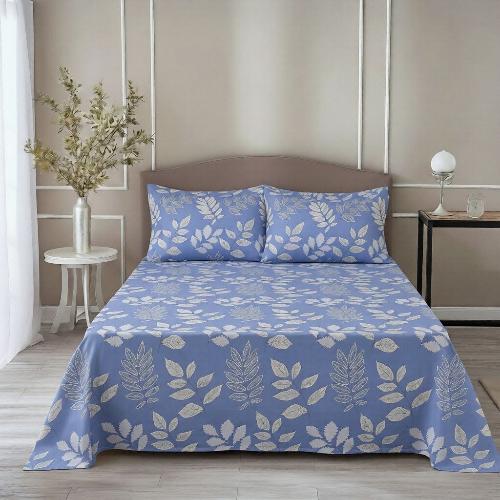 Prime Flat Bedsheet Light Blue Grey