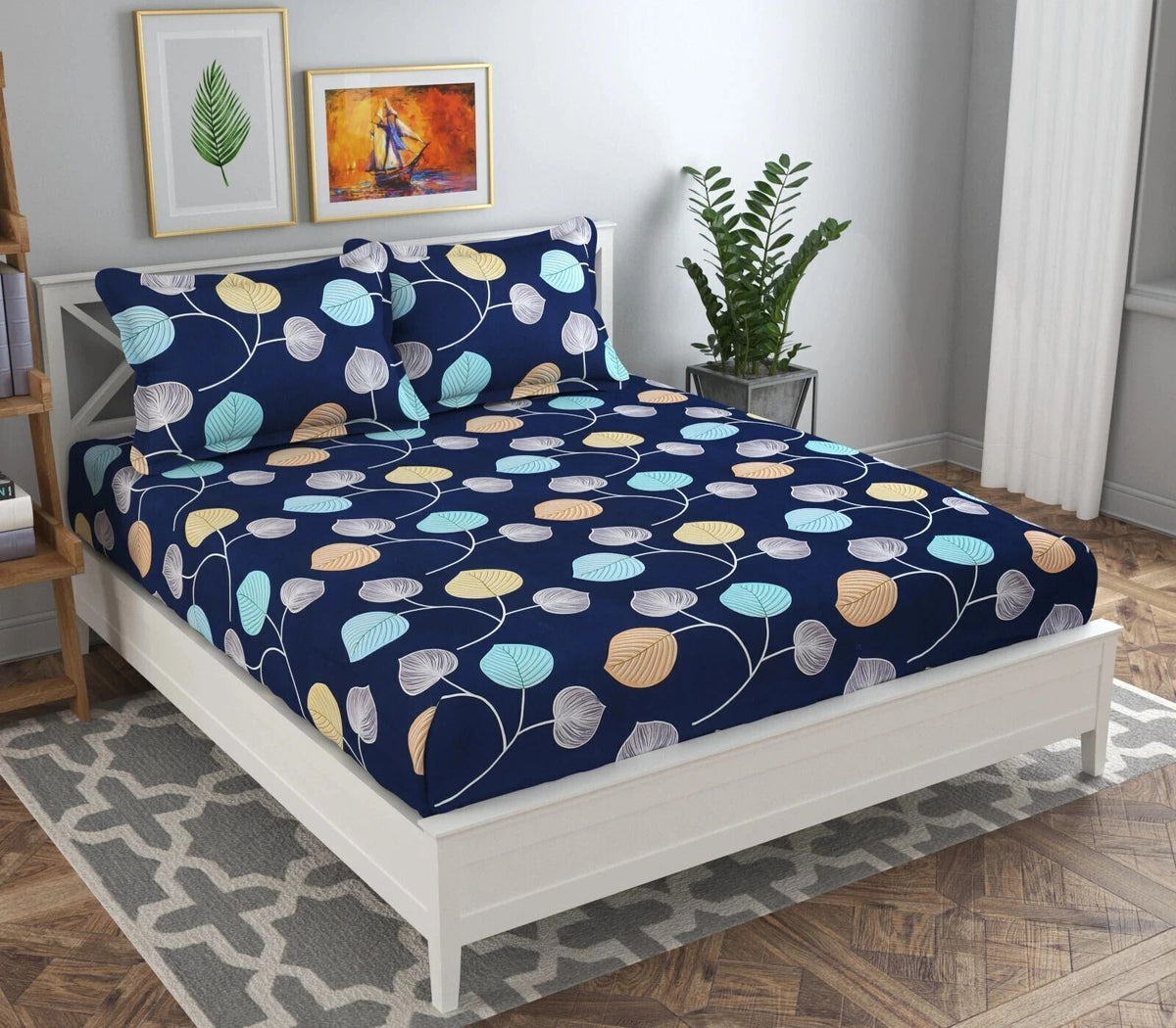 Prime Flat Bedsheet Dark Blue