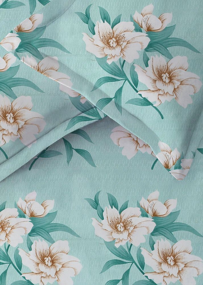 Prime Flat Bedsheet Beige Light Green