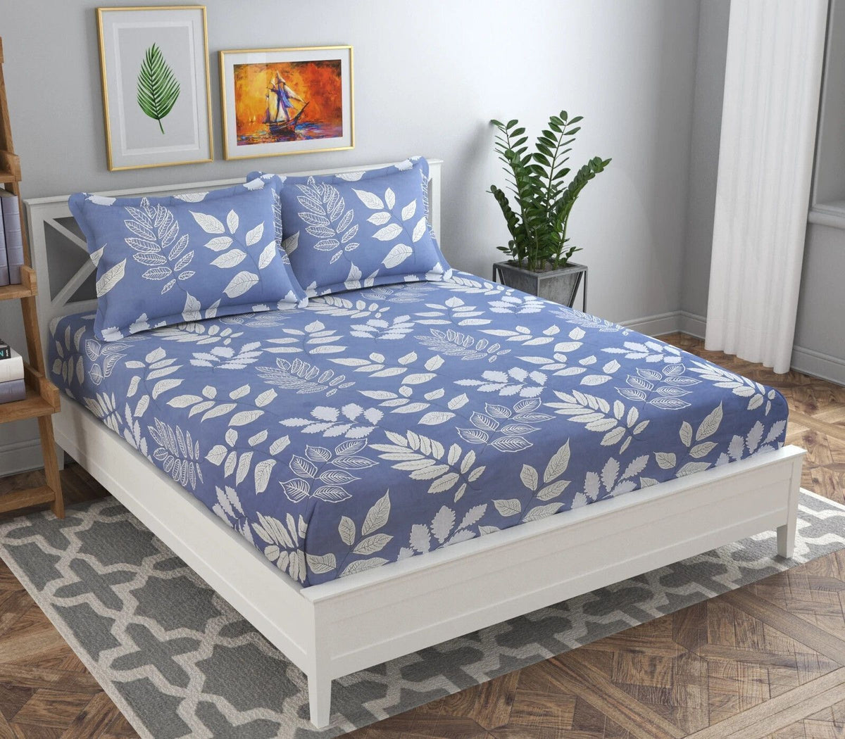 Prime Flat Bedsheet Light Blue Grey