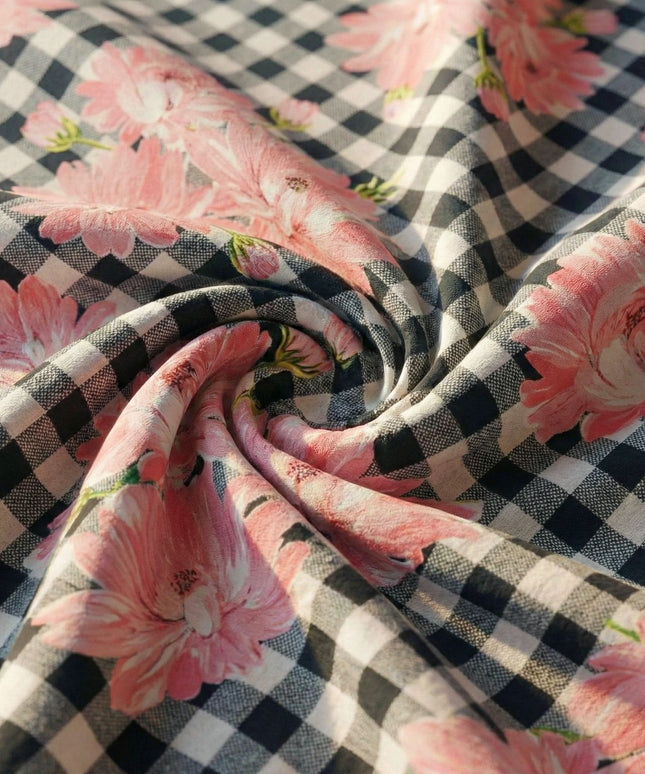 Kingston Xxl Flatsheet Black Pink
