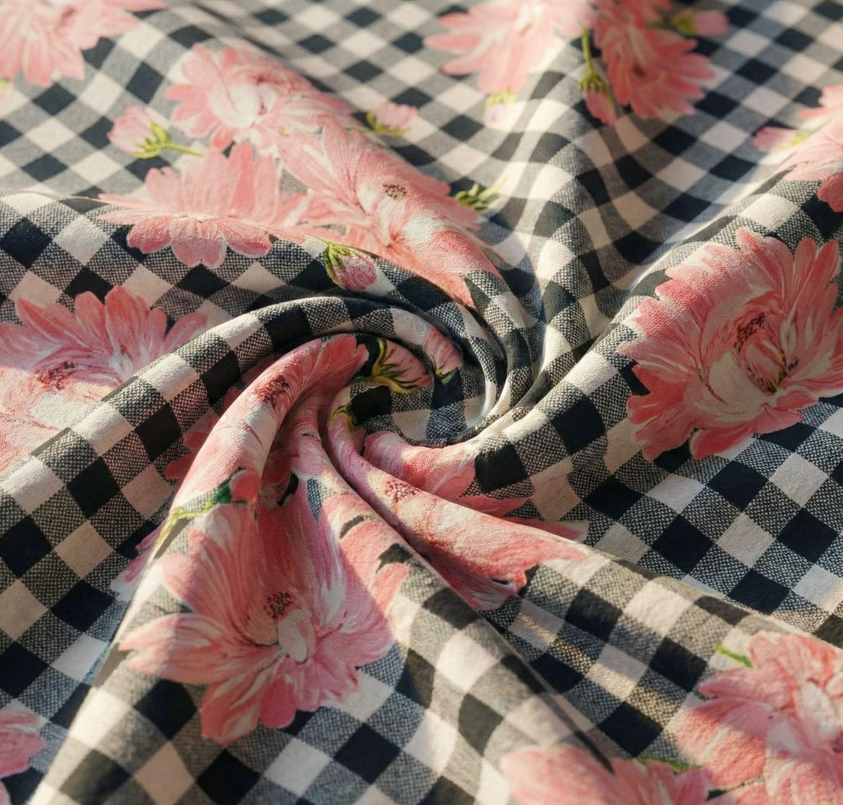Kingston Xxl Flatsheet Black Pink