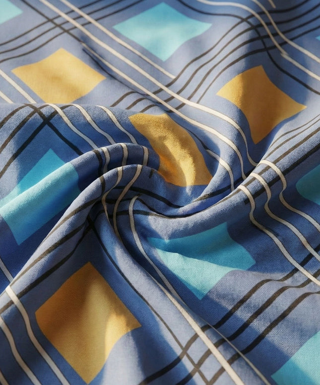 Kingston Xxl Flatsheet Blue