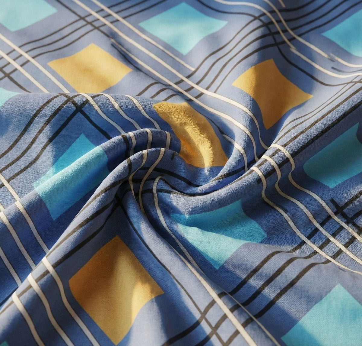 Kingston Xxl Flatsheet Blue