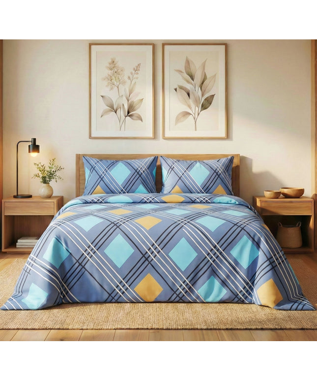 Kingston Xxl Flatsheet Blue